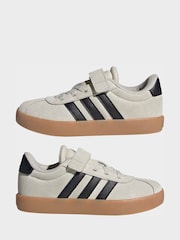 VL Court 3.0 de adidas Zapatillas de deporte infantiles con cierre de velcro - Imagen 7 de 9