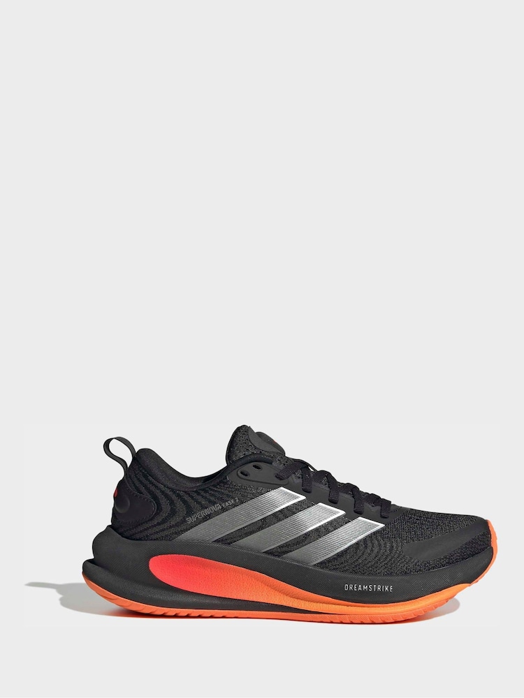 adidas Black/Orange Supernova Ease 2 Junior Trainers - Image 1 of 10