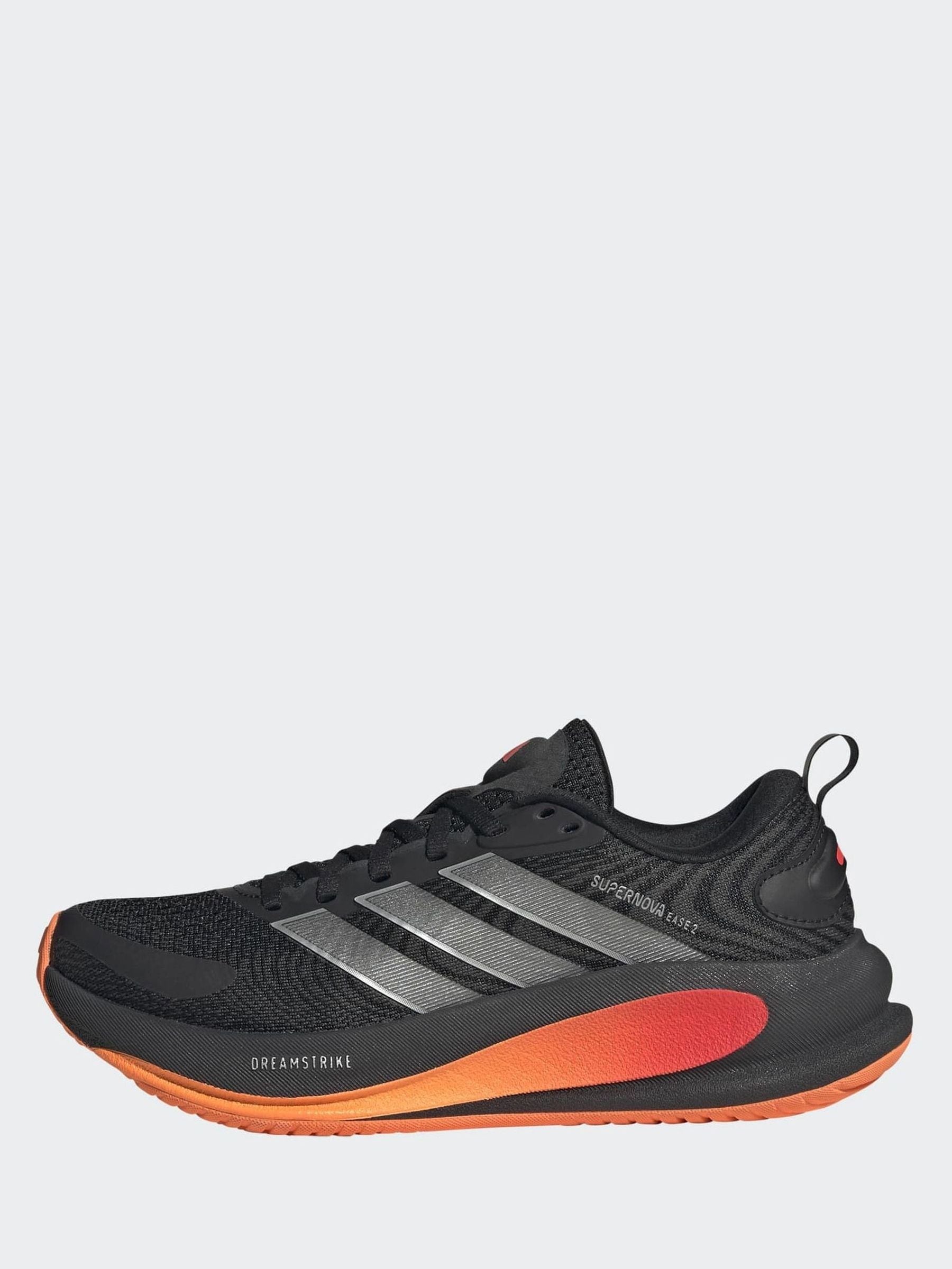 Cumpără Negru/Portocaliu - adidas Supernova Ease 2 Junior Trainers
