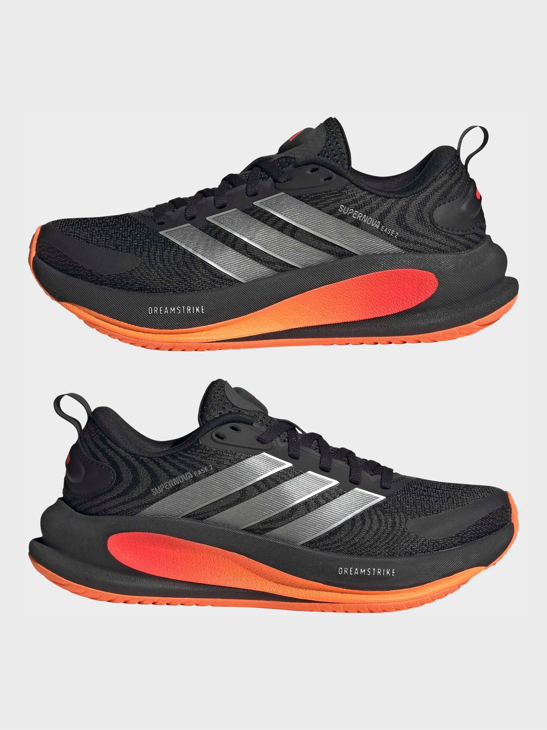 Buy adidas Black/Orange Supernova Ease 2 Junior Trainers from Next