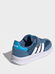 adidas Blue Run 70s 2.0 Hook and Loop Kids Trainers - Image 4 of 9
