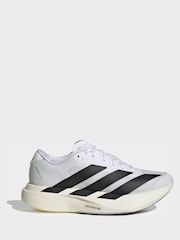 adidas White adizero Evo SL Junior Trainers - Image 1 of 9