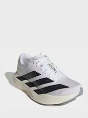 adidas White adizero Evo SL Junior Trainers - Image 3 of 9