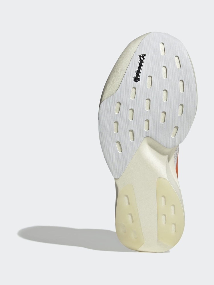 Buy adidas White/Orange adizero Evo SL Junior Trainers from Next Indonesia