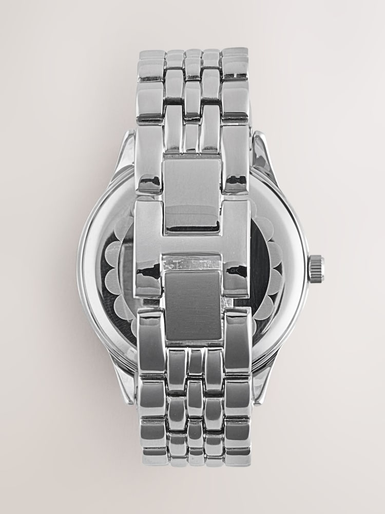 Silver Tone Blush Boyfriend Watch - Image 2 of 6