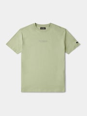 Flyers Mens Green Print T-Shirt - Image 1 of 3