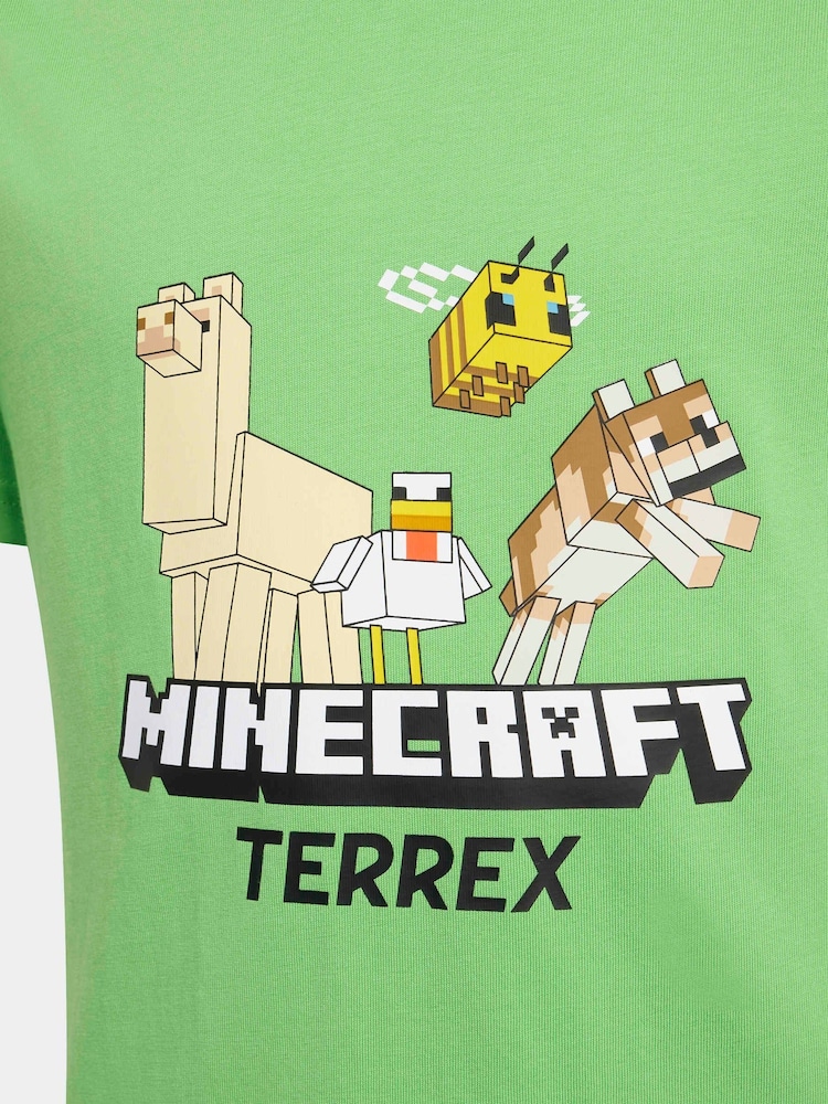 adidas Green Minecraft Terrex T-Shirt - Image 11 of 11