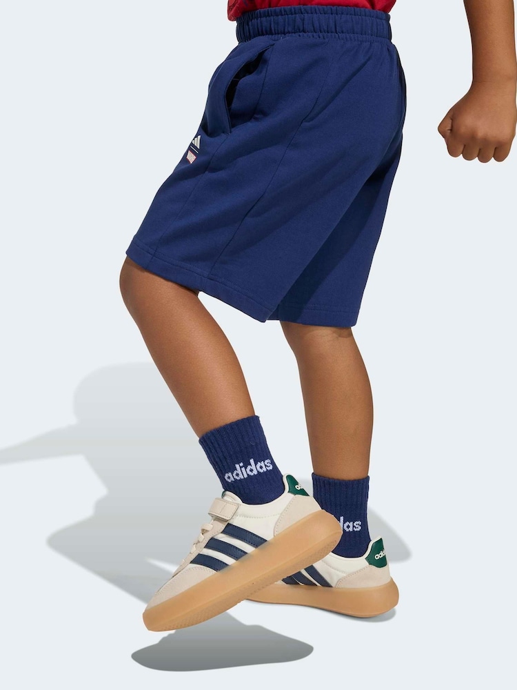 adidas Red Marvel Spider-Man T-Shirt and Shorts Set - Image 8 of 8