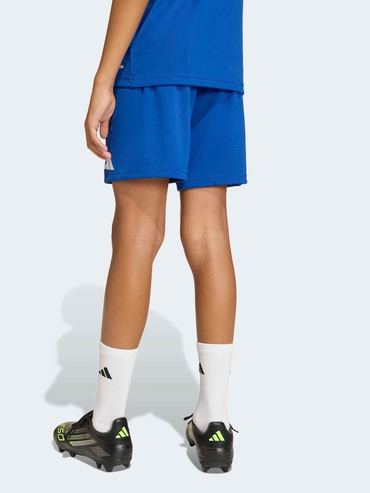 adidas Blue Entrada 26 Training Shorts - Image 2 of 6