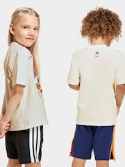 adidas White Disney Mickey Mouse Little Kids T-Shirt - Image 2 of 6