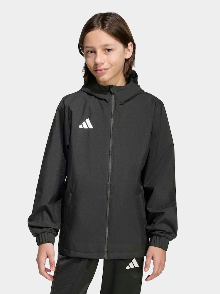 adidas Black Entrada 26 All-Weather Jacket - Image 1 of 6