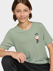 adidas Green Minecraft Training Climacool T-Shirt - Image 5 of 6