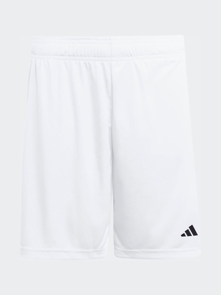 adidas White Entrada 26 Training Shorts - Image 7 of 7