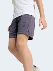 adidas White Minecraft Top  and Shorts Little Kids Set - Image 4 of 8