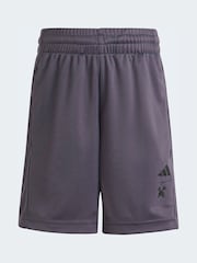 adidas White Minecraft Top  and Shorts Little Kids Set - Image 8 of 8