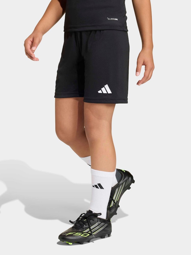 adidas Black Entrada 26 Training Shorts - Image 1 of 6