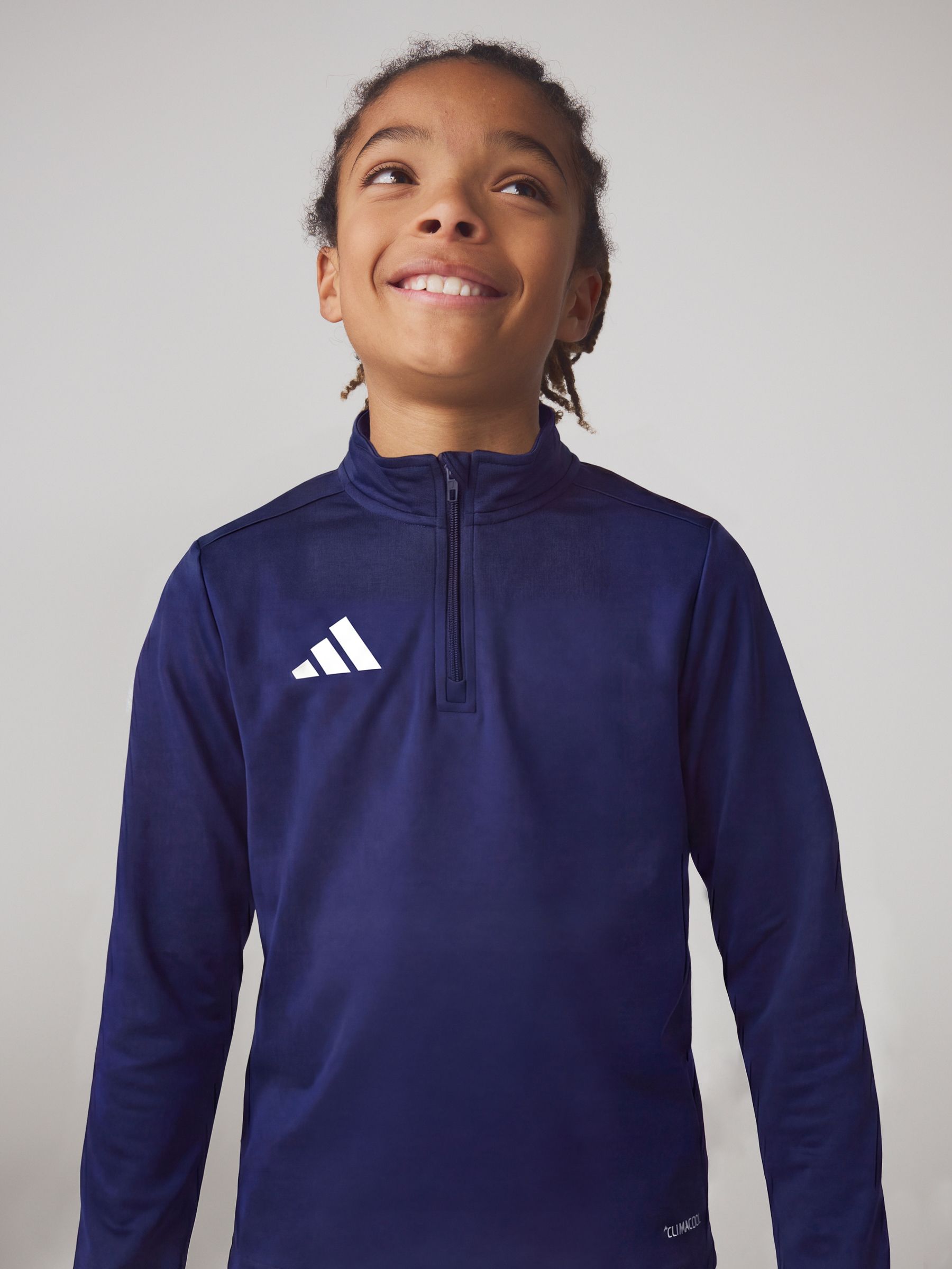Buy adidas Navy Blue Entrada26 Quarter Zip Training Top from Next USA