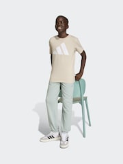 adidas Green Essentials Kids Joggers - Image 3 of 6