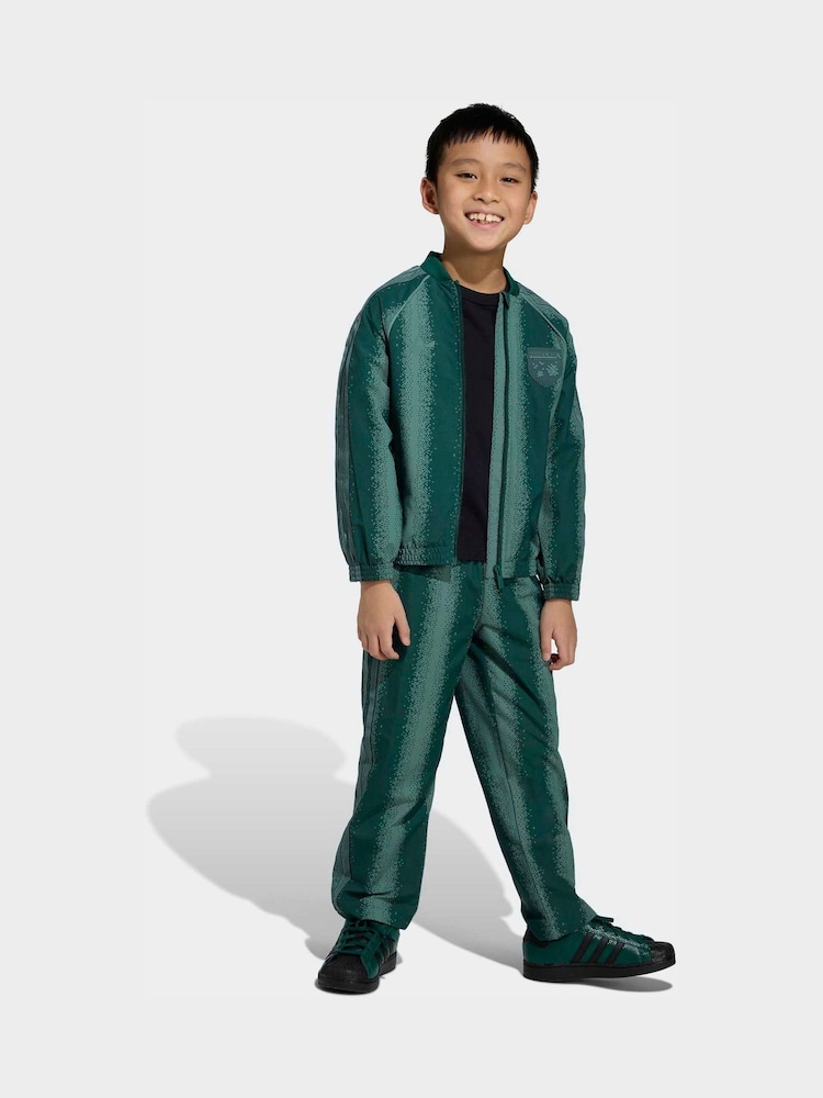 adidas Originals Green Minecraft Little Kids Tracksuit - Image 1 of 8 adidas Originals Green Minecraft Little Kids Tracksuit - Image 1 of 8