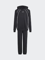 adidas Black Colourblock Tracksuit - Image 6 of 8