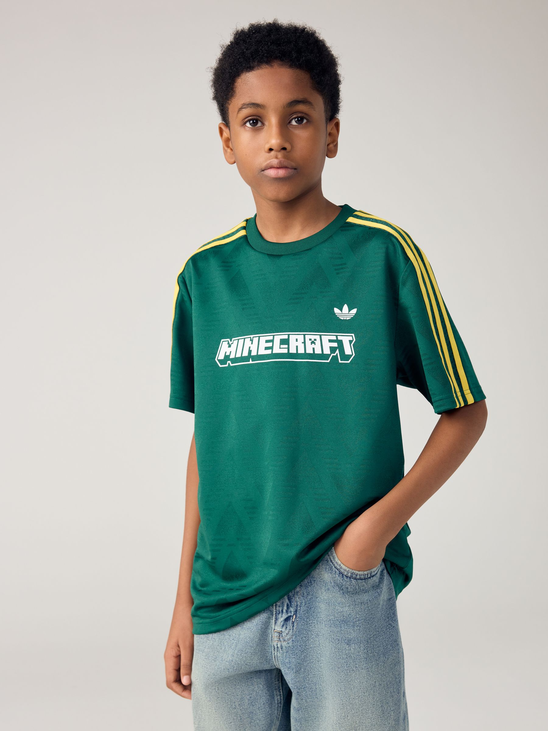 Comprar Verde - Camiseta Adidas Original Minecraft Jaqard T-Shirt