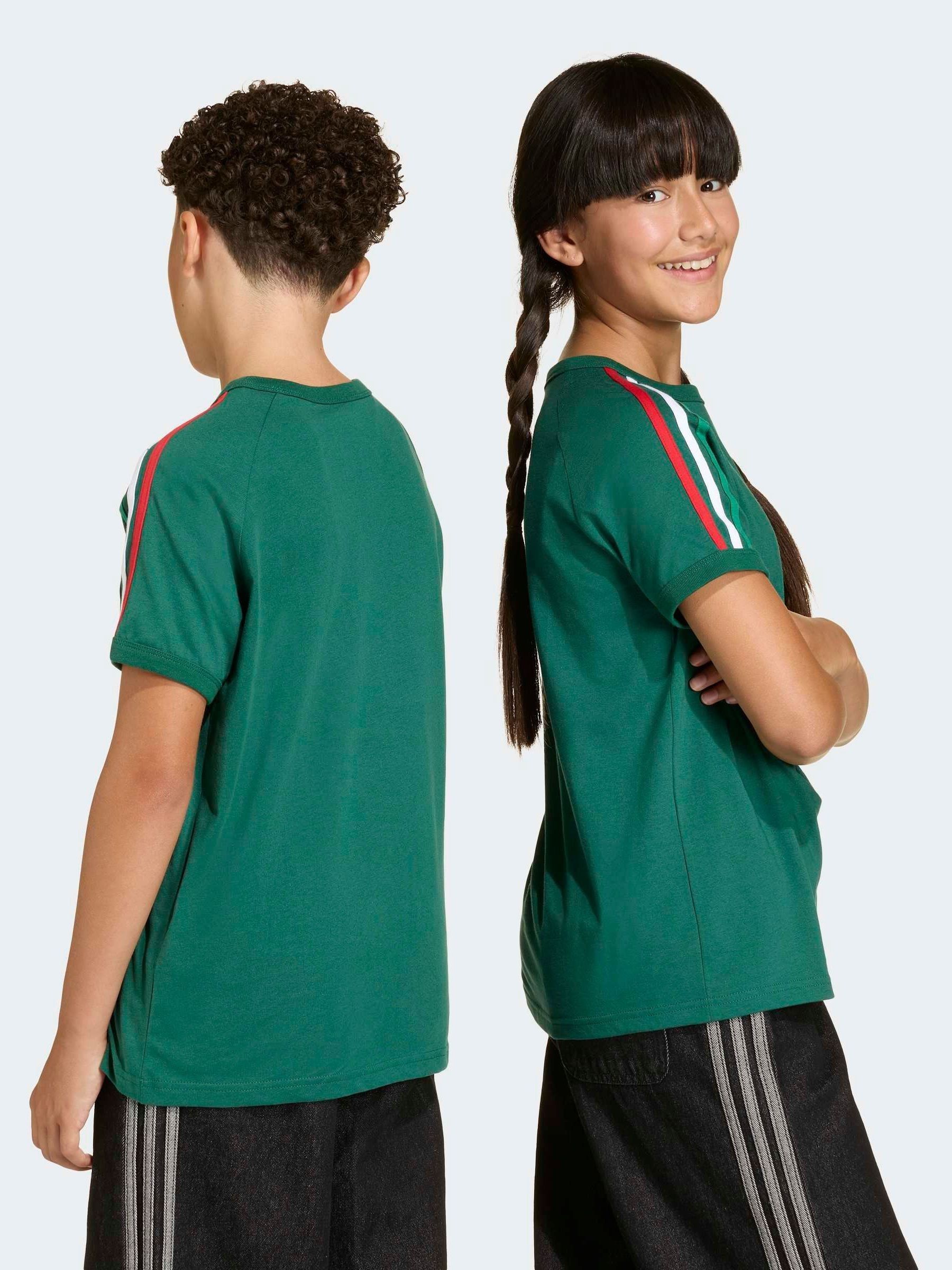 Buy Green - adidas Originals 3 Stripes T-Shirt from Next Japan