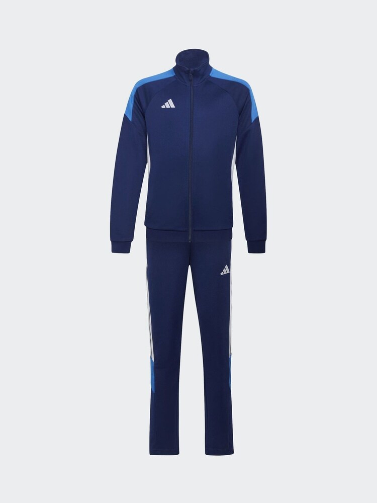 adidas Blue Tiro 26 Essentials Tracksuit - Image 2 of 9 adidas Blue Tiro 26 Essentials Tracksuit - Image 2 of 9