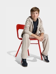 adidas Originals Brown Waffle Trousers - Image 3 of 6