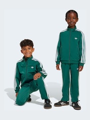 Verde - adidas Originals Firebird Little Kids Tracksuit - Imagen 7 de 12