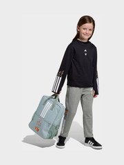 adidas Black Minecraft 3 Stripes Little Kids Thermal Hoodie - Image 4 of 6