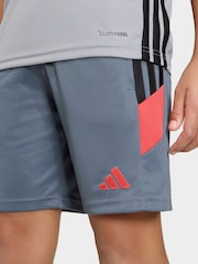 adidas Grey Tiro 26 Essentials Training Shorts - Image 4 of 6
