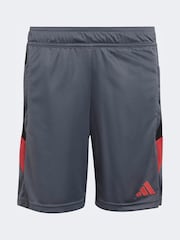adidas Grey Tiro 26 Essentials Training Shorts - Image 6 of 6