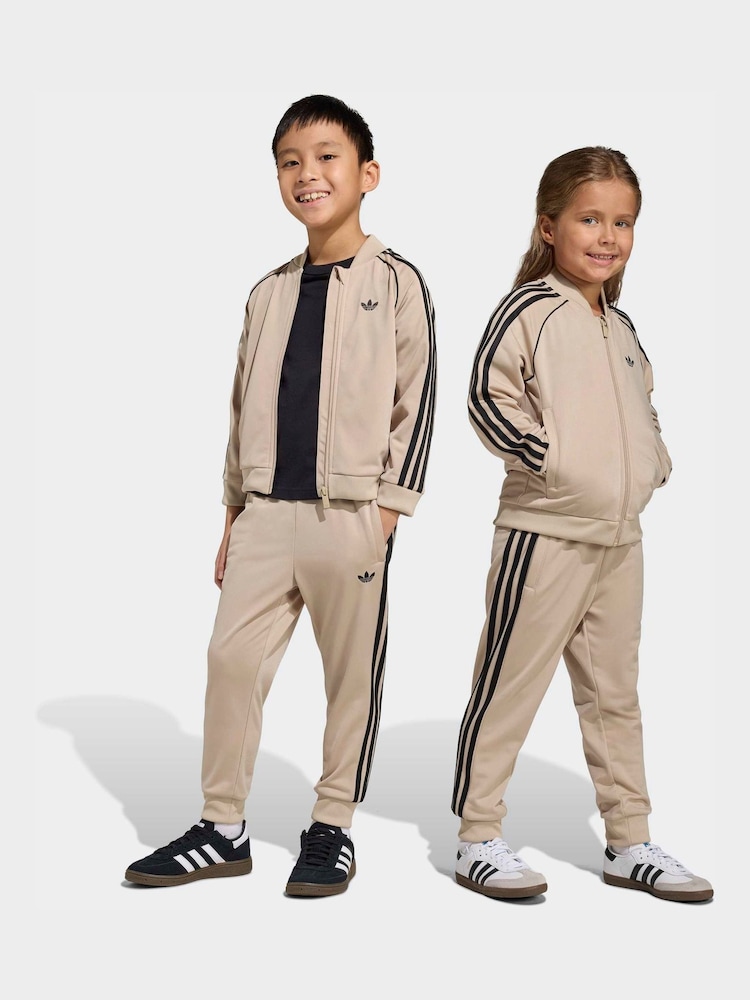 لون محايد - adidas Originals SST Little Kids Tracksuit - صورة 1 من 10 لون محايد - adidas Originals SST Little Kids Tracksuit - صورة 1 من 10