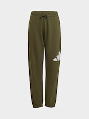adidas Olive Green Essentials Sweat Top and Joggers Set - Image 7 of 7