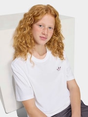 adidas originals White Oversized Back Print T-Shirt - Image 4 of 6