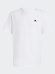 adidas originals White Oversized Back Print T-Shirt - Image 6 of 6