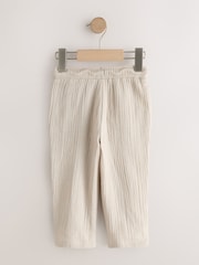 Neutral and Sage Green Striped - Trousers (3mths-7yrs) - 6의 이미지 2