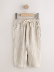 Neutral and Sage Green Striped - Trousers (3mths-7yrs) - 6의 이미지 6