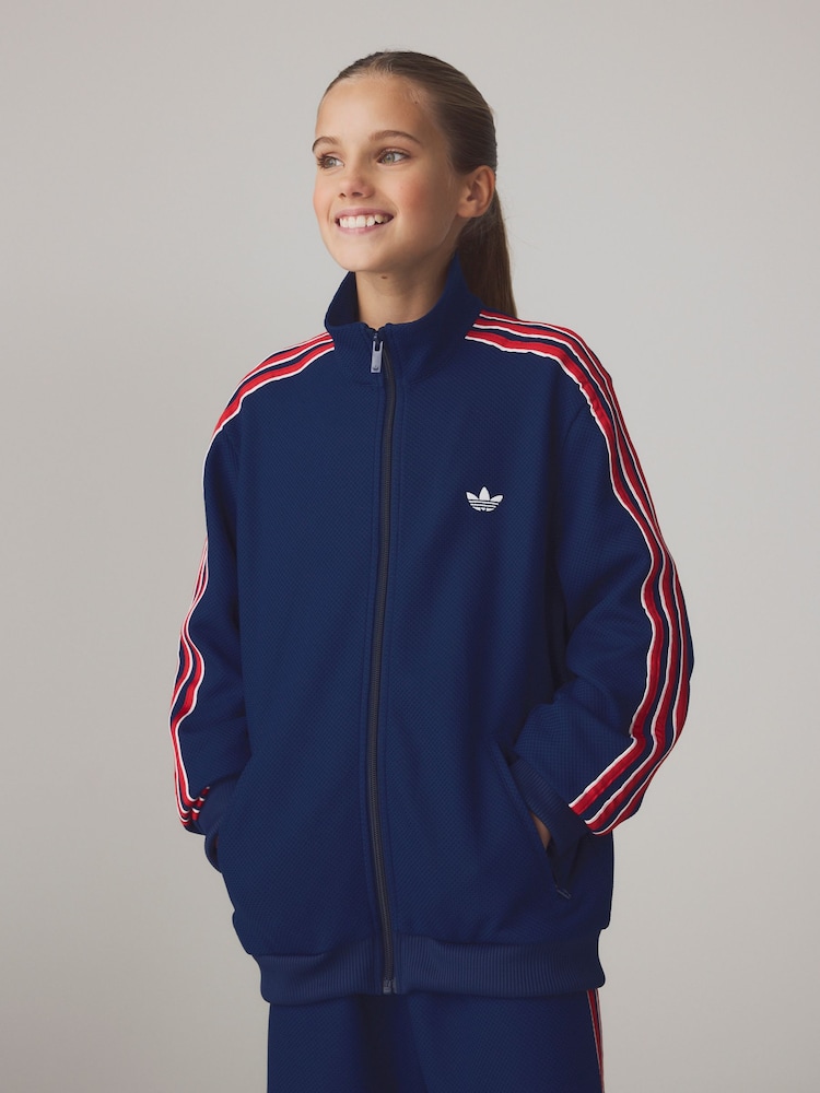 adidas Originals Blue Firebird Track Jacket - Image 1 of 5