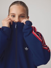 adidas Originals Blue Firebird Track Jacket - Image 4 of 5