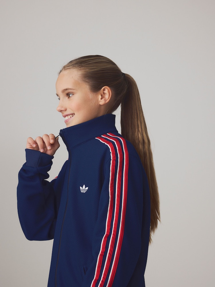 adidas Originals Blue Firebird Track Jacket - Image 5 of 5