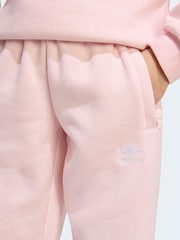 adidas Originals Pink Oversized  Sweat Top and Jogger Little Kids Set - Image 5 of 10