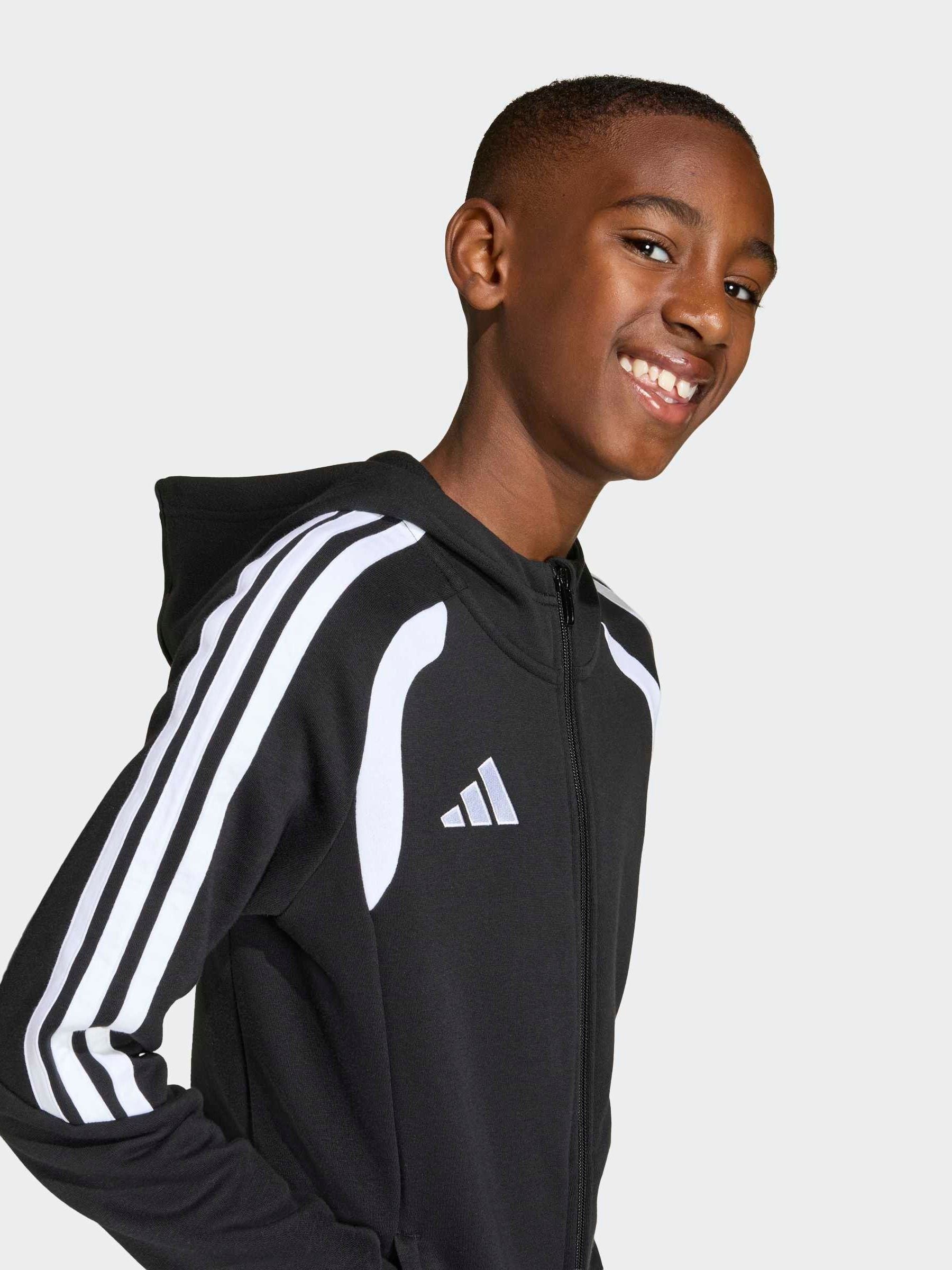 Buy adidas Black 26 League Zip Fleece Hoodie from the Next UK