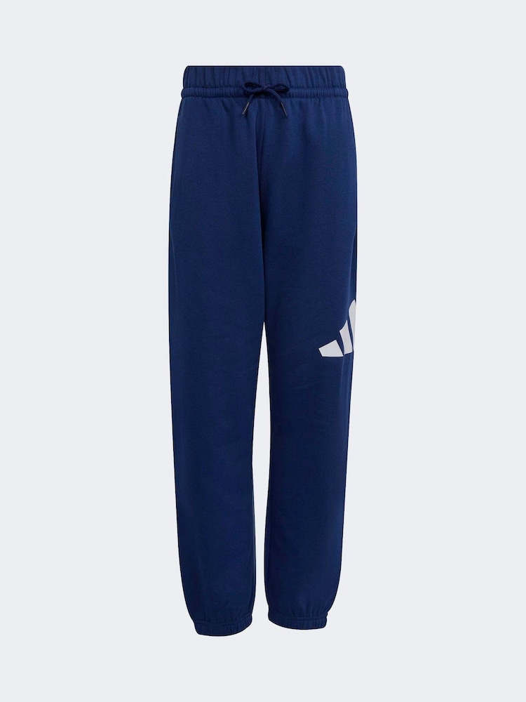 藍色 - adidas Essentials Sweat Top and Joggers Set - 圖片 8，共 8
