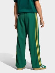Vert - Pantalons adidas Originals Firebird ample en maille double - Image 3 de 5