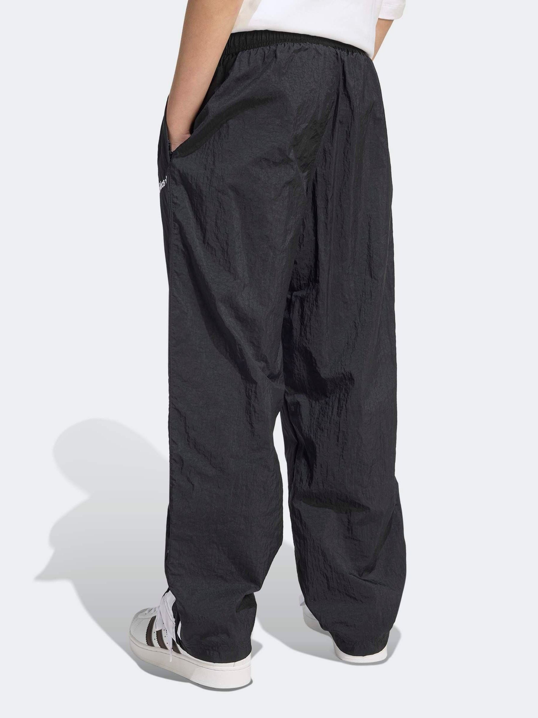 Buy adidas Originals Black Blocked Logo Oversized Joggers from the