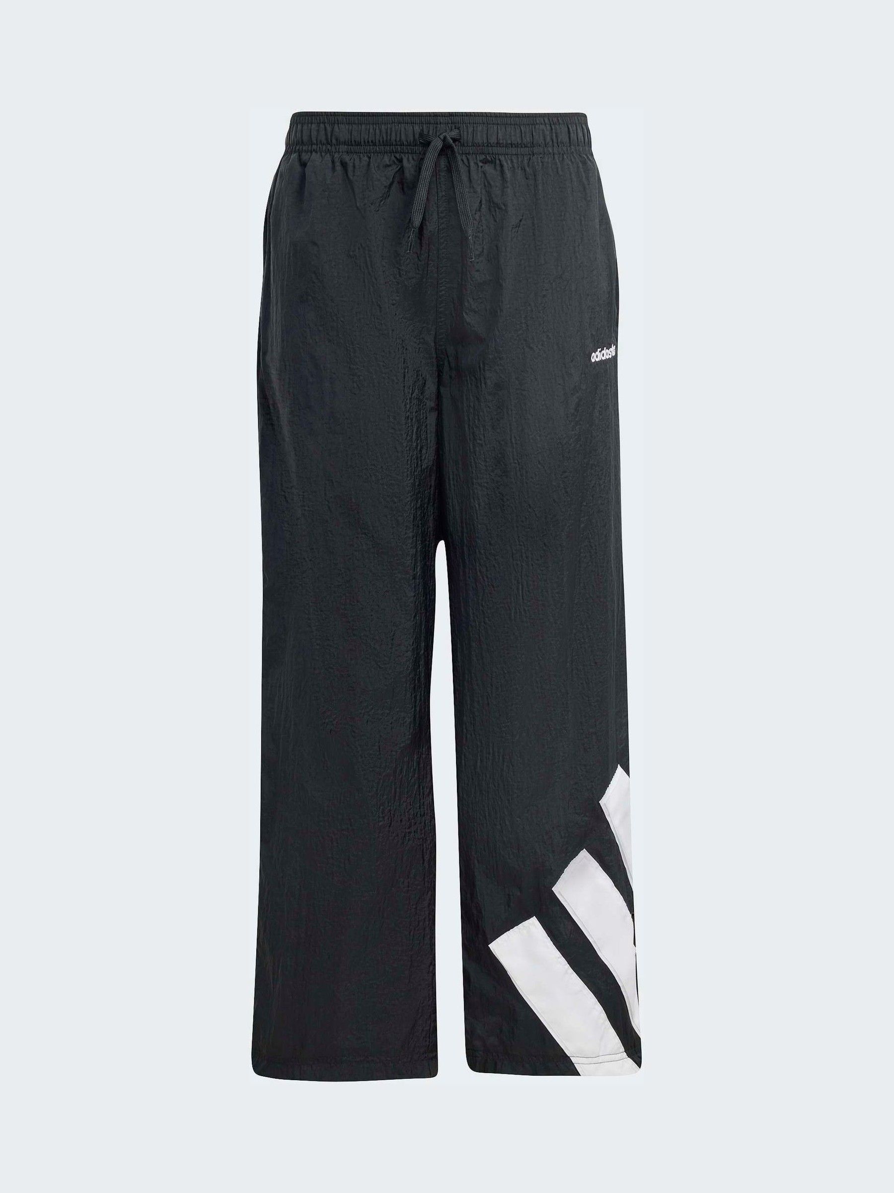 ミュージシャン buddix Side Line Logo Track Pants XL Buy adidas Originals Black Blocked Logo Oversized Joggers from the
