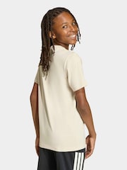 adidas Brown Camo Graphic Print Kids T-Shirt - Image 2 of 5