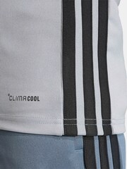 adidas Grey Tiro Essentials Quarter Zip Training Top - Image 5 of 6