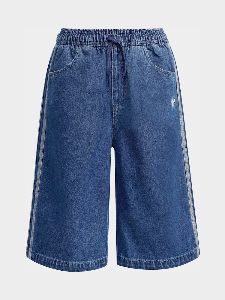 adidas Originals Green Denim Shorts - Image 6 of 6 adidas Originals Green Denim Shorts - Image 6 of 6